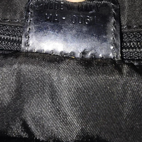 Black Denim Quilted Dior Hand Bag EUC - Picture 9 of 10